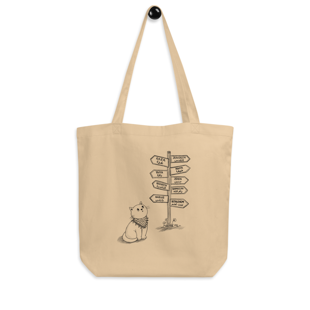 Pali Cat Organic Eco Tote Bag