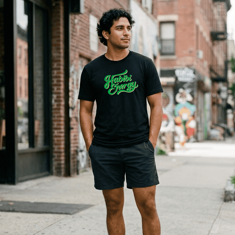 Habibi Energy Form Fitting Short Sleeve T-Shirt