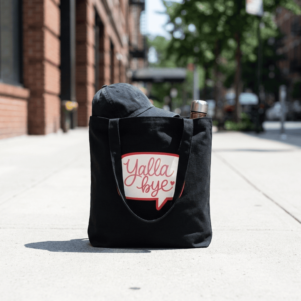 Yalla Bye Eco Tote Bag