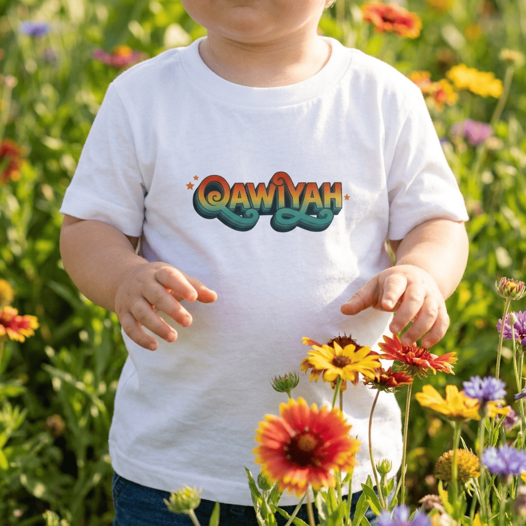 Qawiyah Short Sleeve Baby Tee