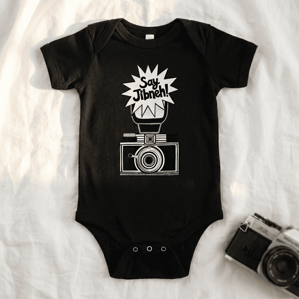 Say Jibneh Organic Cotton Baby Bodysuit