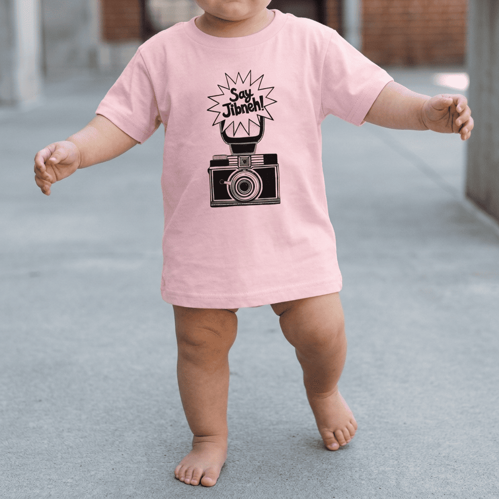 Say Jibneh Short Sleeve Baby Tee