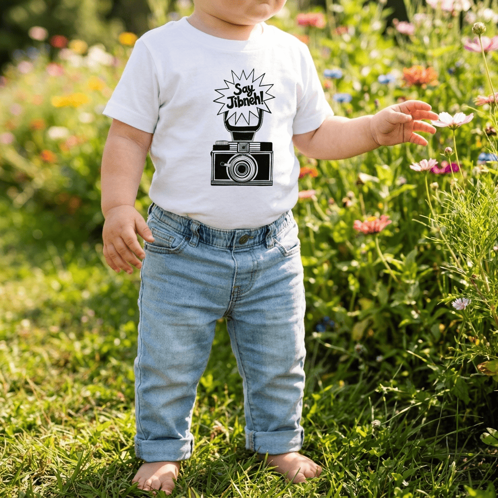 Say Jibneh Short Sleeve Baby Tee