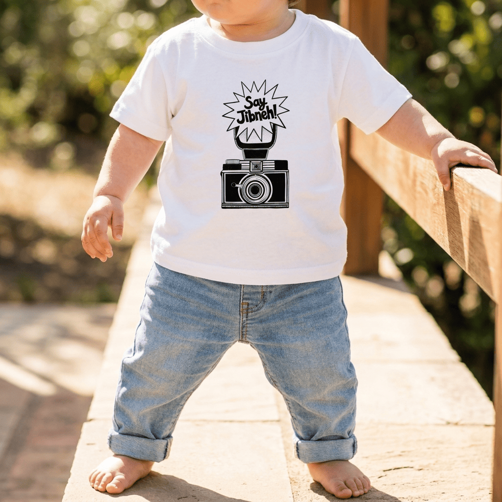 Say Jibneh Short Sleeve Baby Tee