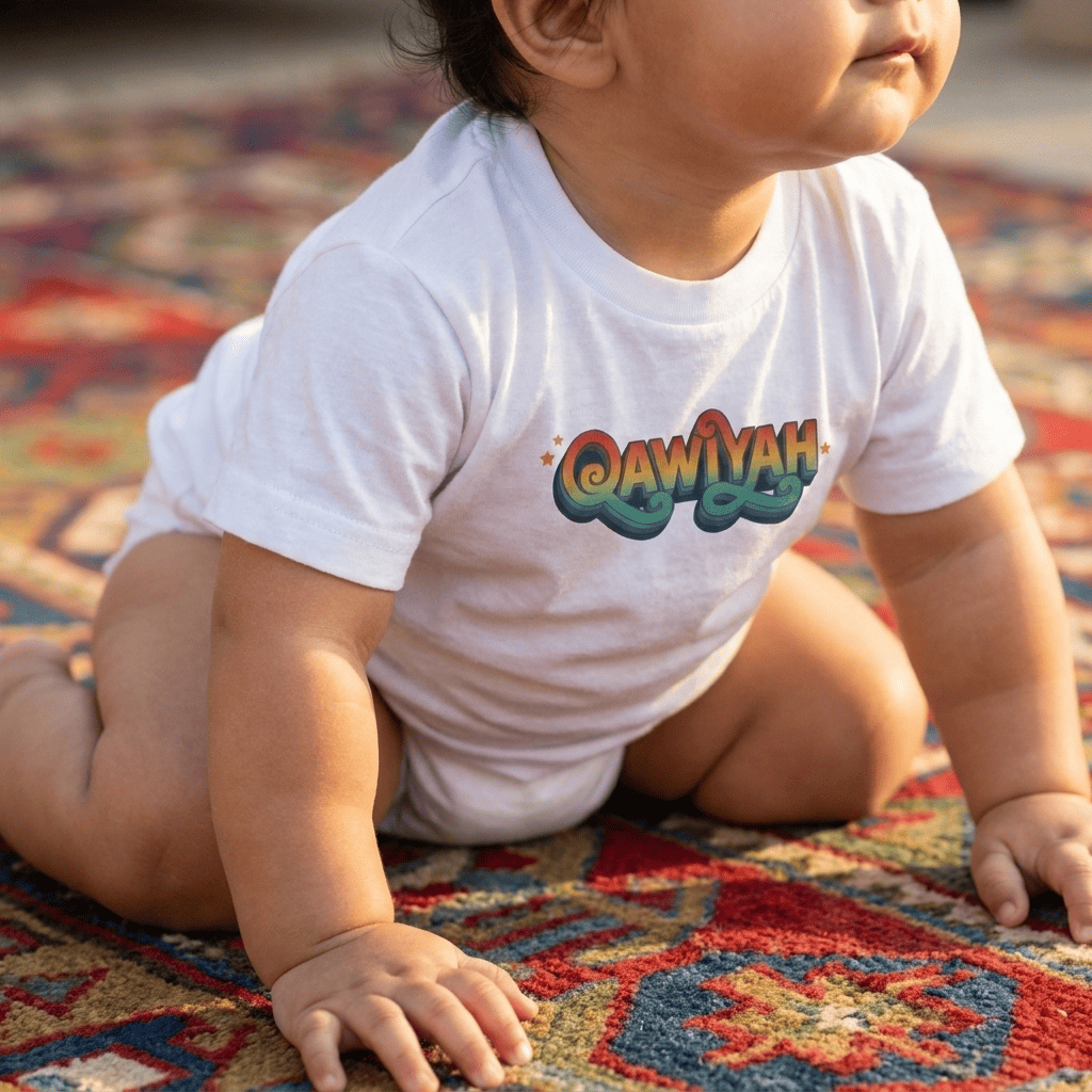 Qawiyah Short Sleeve Baby Tee