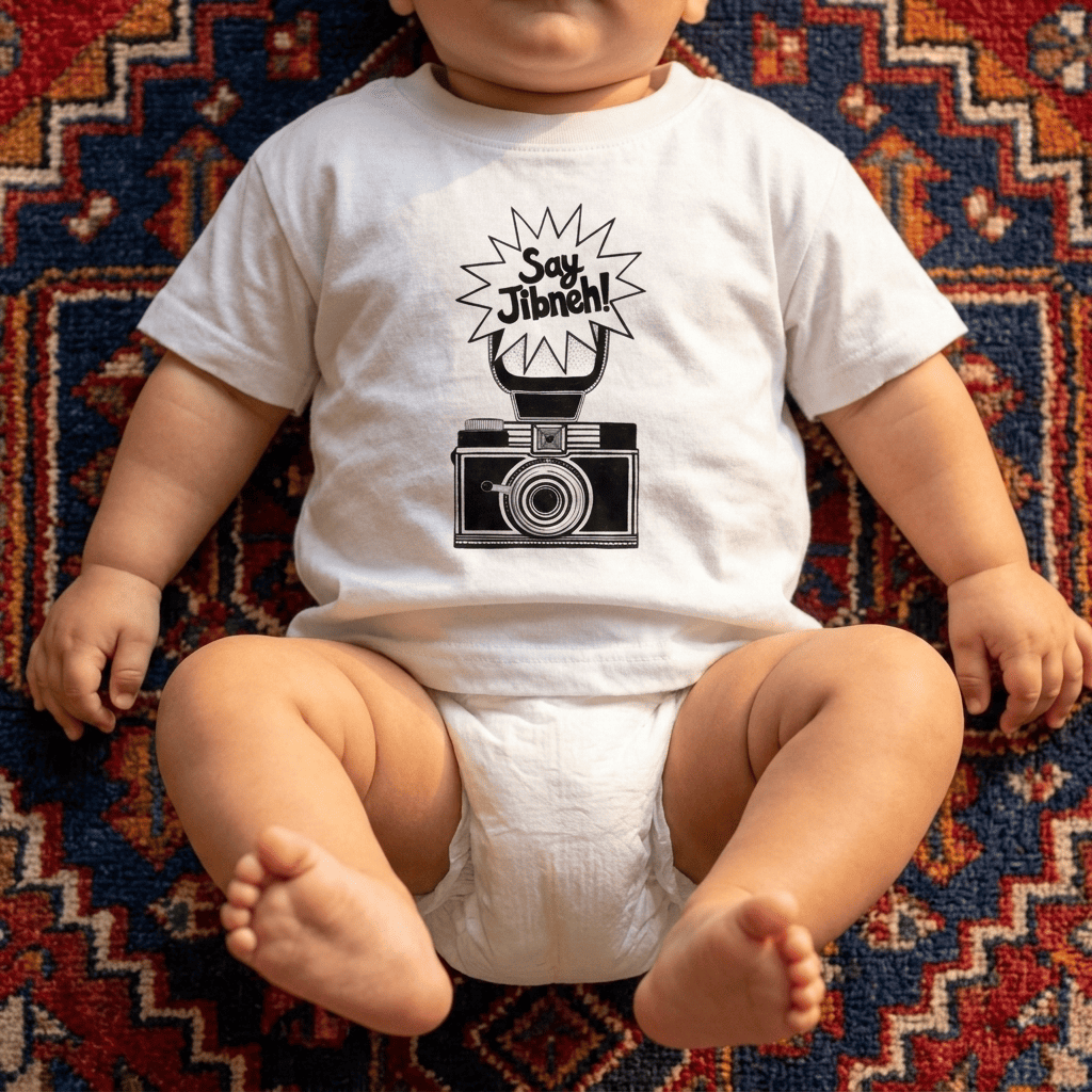 Say Jibneh Organic Cotton Baby Bodysuit
