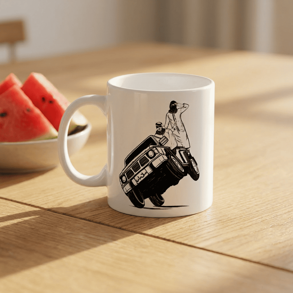 Sidewheelie Mug