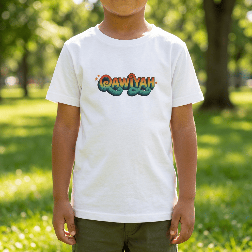 Qawiyah Organic Cotton Kids T-Shirt