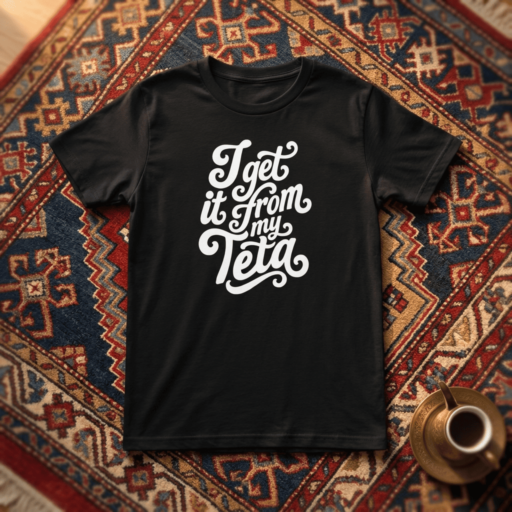 I Get It From My Teta Youth T-Shirt