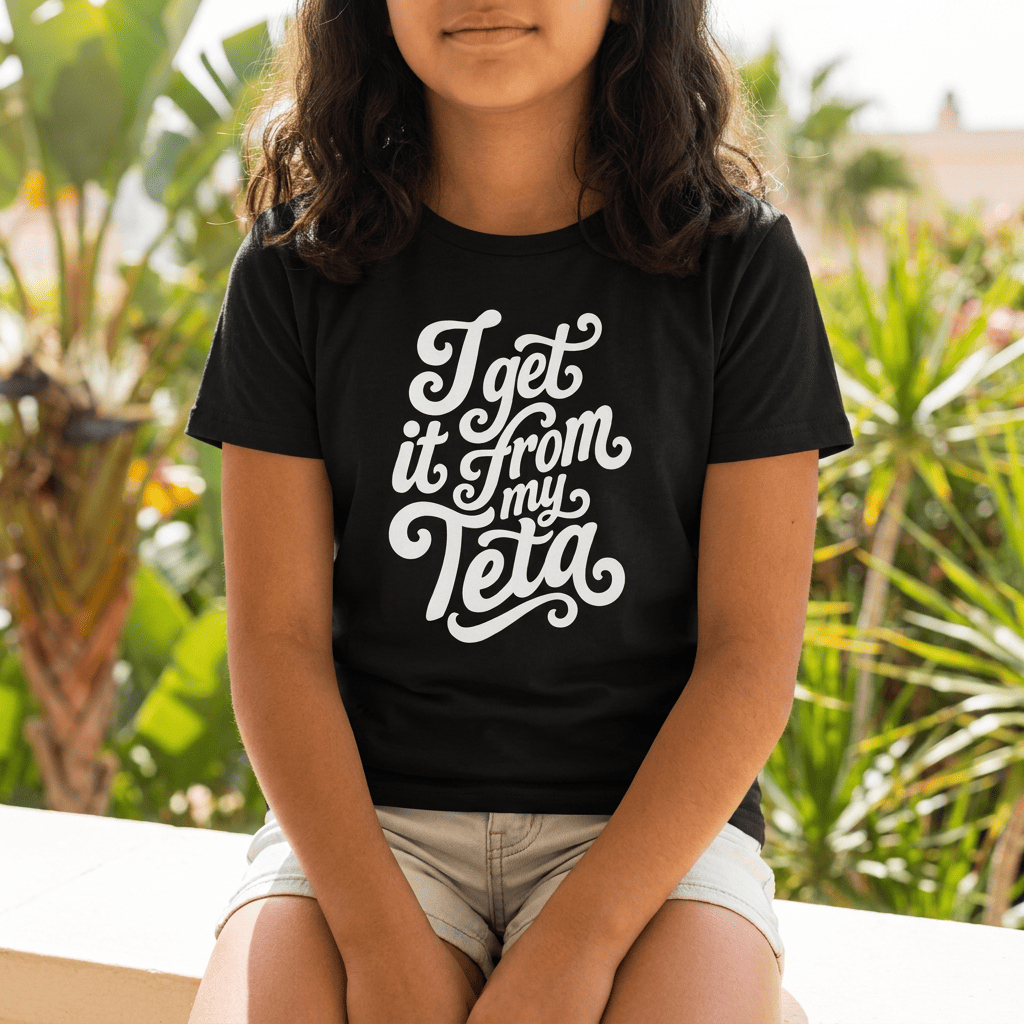I Get It From My Teta Youth T-Shirt