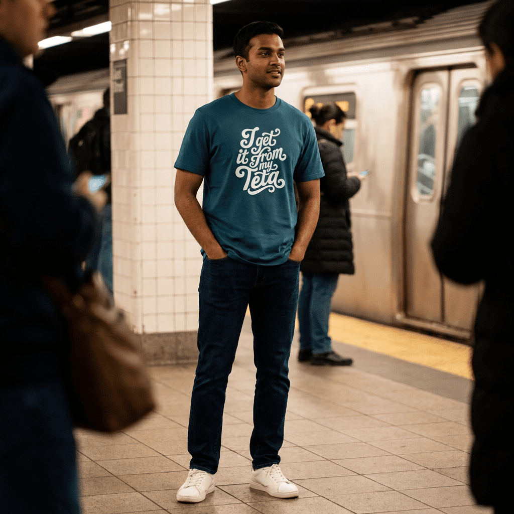 I Get It From My Teta Organic Cotton T-Shirt