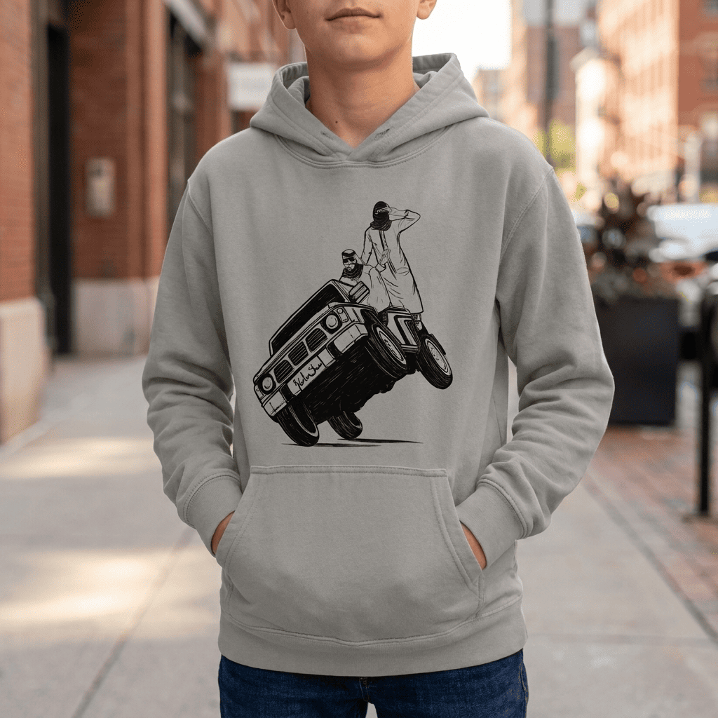 Sidewheelie Youth Hoodie