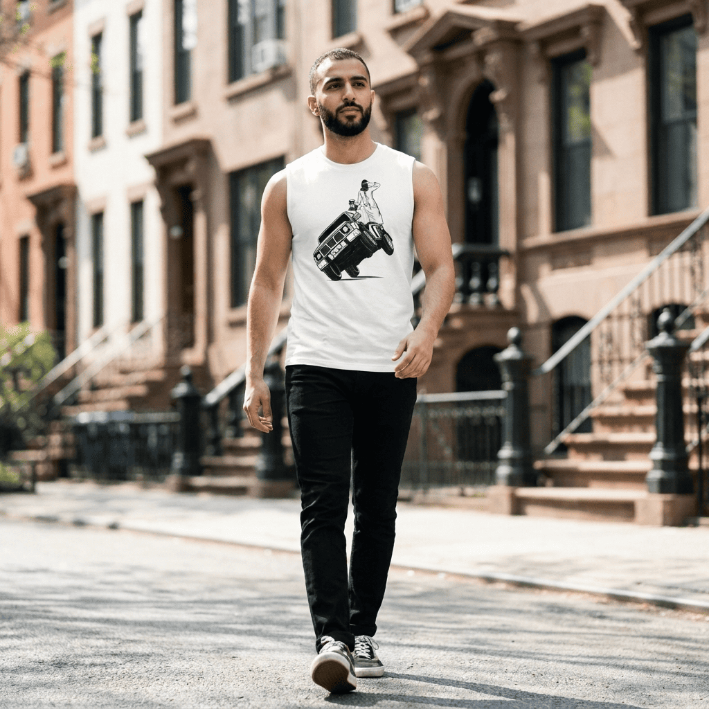 Sidewheelie Muscle Tank Top
