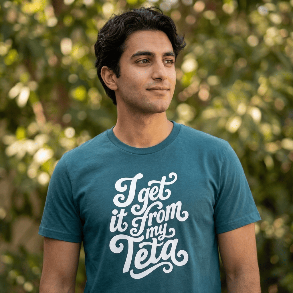 I Get It From My Teta Organic Cotton T-Shirt
