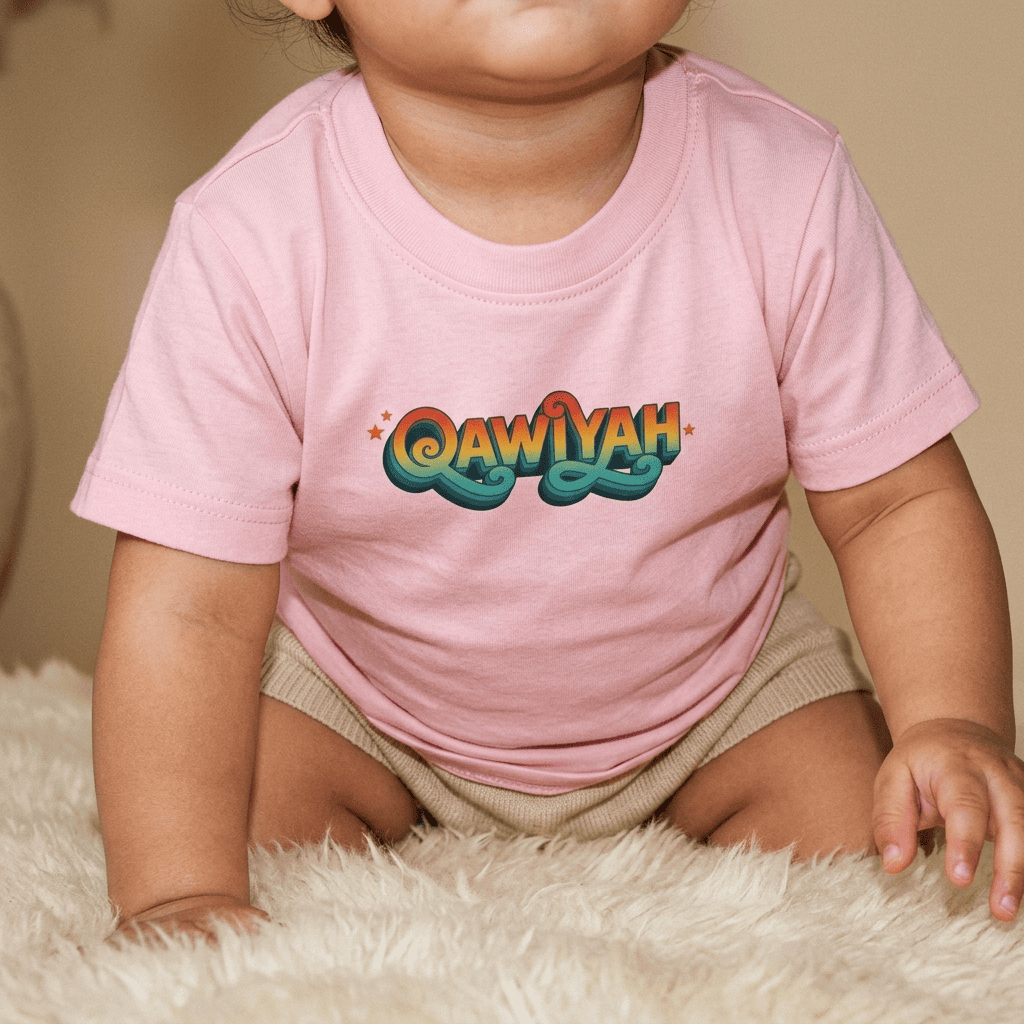 Qawiyah Short Sleeve Baby Tee