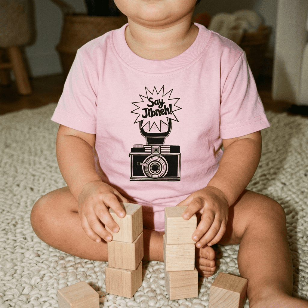 Say Jibneh Short Sleeve Baby Tee