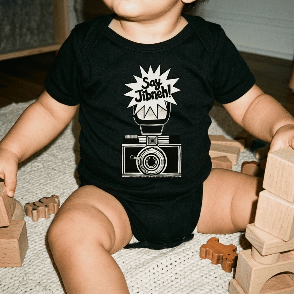 Say Jibneh Organic Cotton Baby Bodysuit