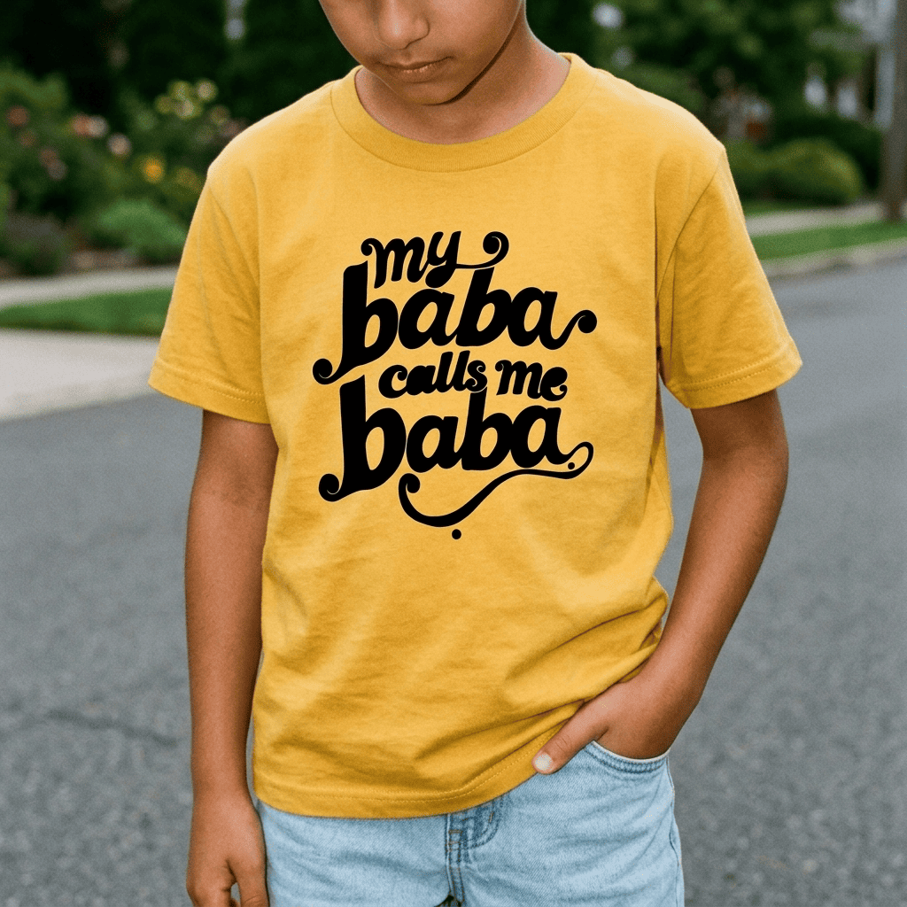 My Baba Calls Me Baba Youth T-Shirt