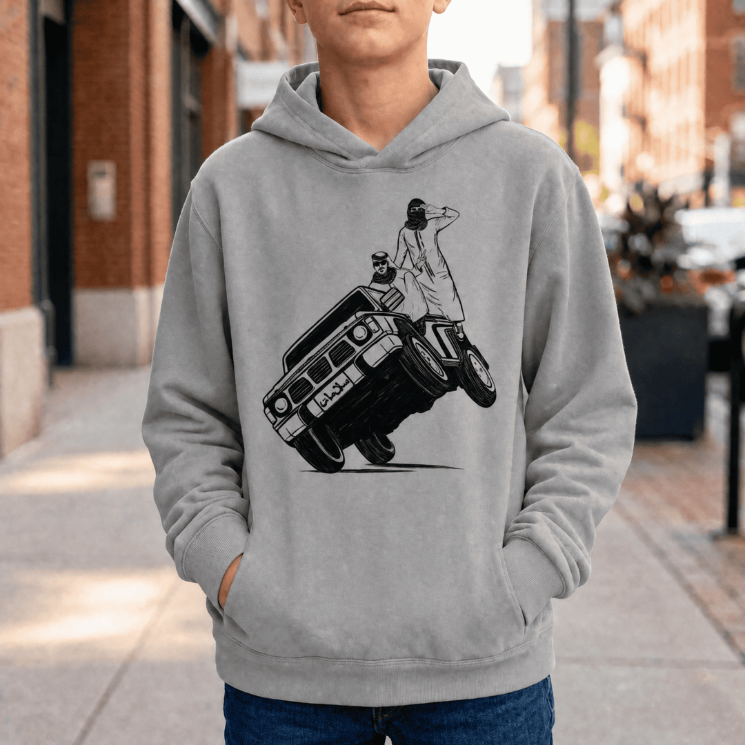 Sidewheelie Youth Hoodie