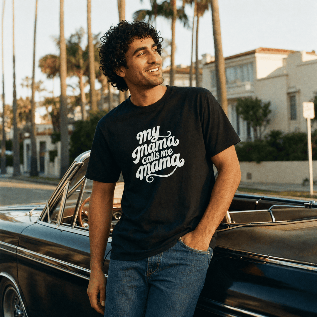 My Mama Calls Me Mama Unisex Cotton T-Shirt