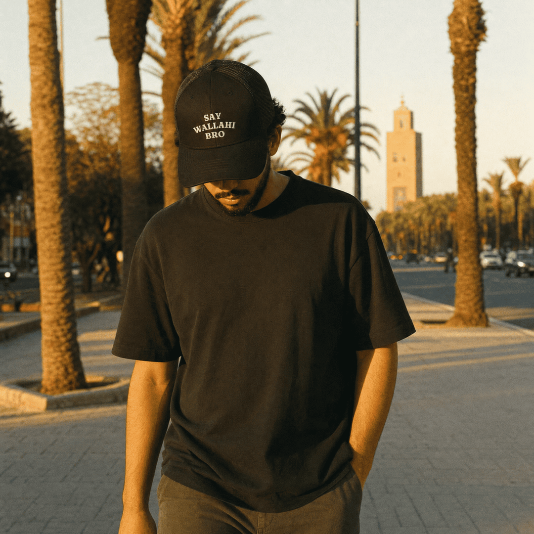 Say Wallahi Bro Trucker Cap
