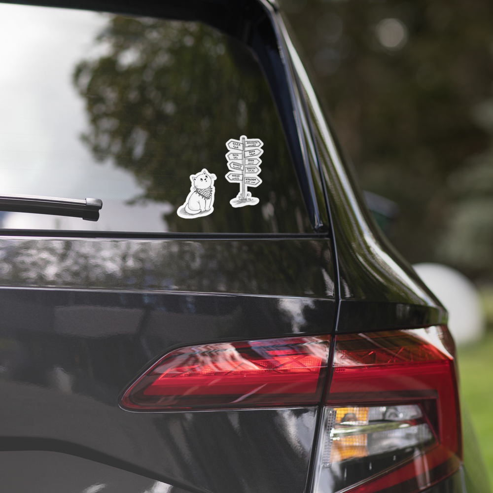 Pali Cat Bubble-Free Sticker