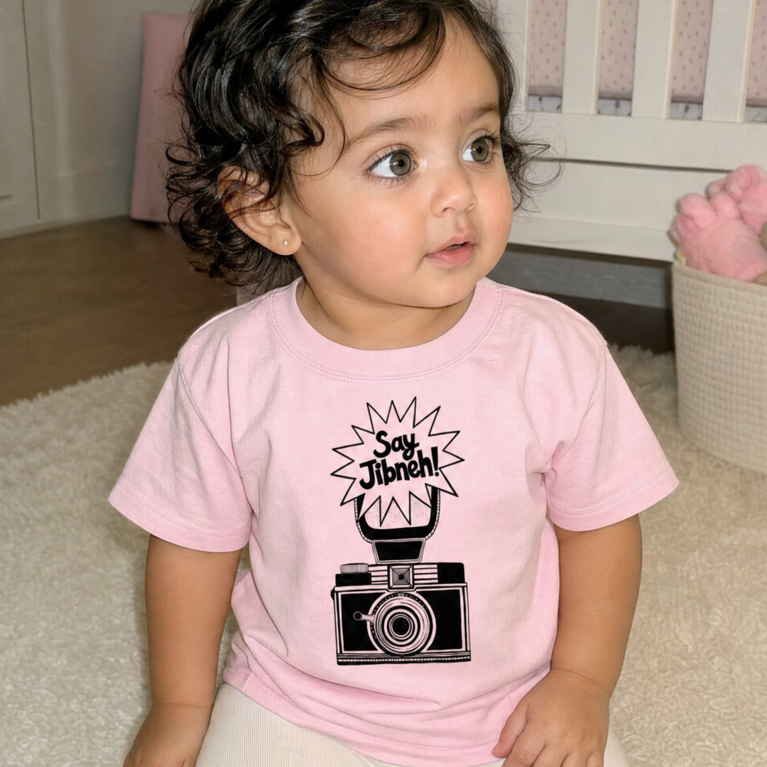 Say Jibneh Short Sleeve Baby Tee